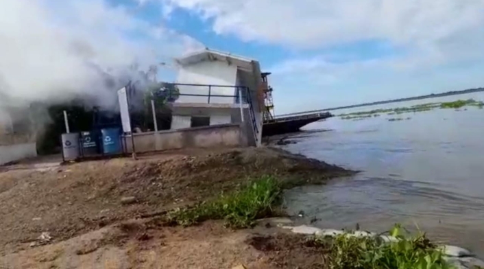 Poblaciones de la subregión del Rio Magdalena están preocupados por el riesgo de las poblaciones por una inundación