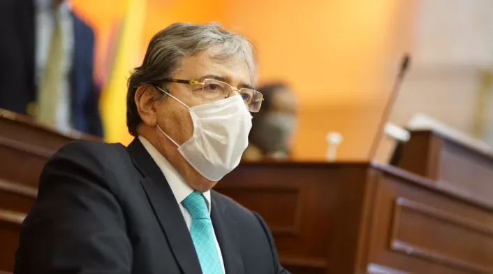 Carlos Holmes Trujillo en el debate de moción de censura