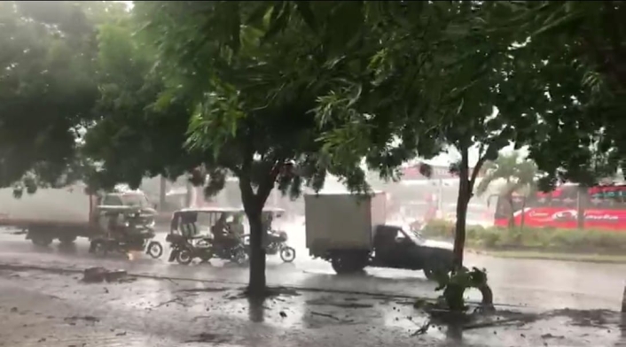 Fuertes brisas en Santo Tomas