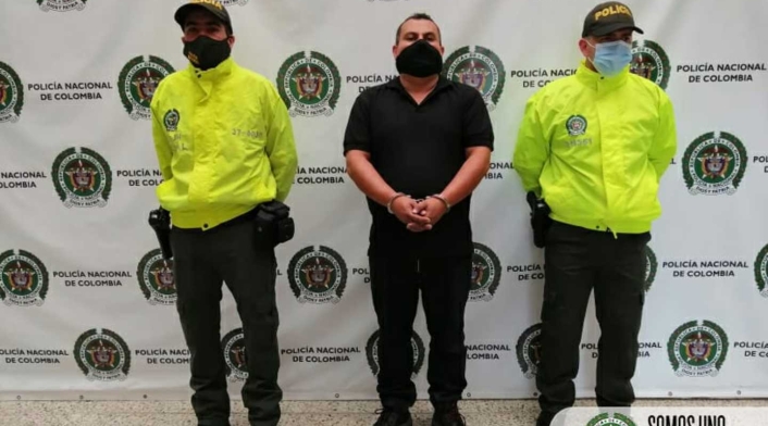Uno de los capturados por el abuso sexual a la menor de edad.