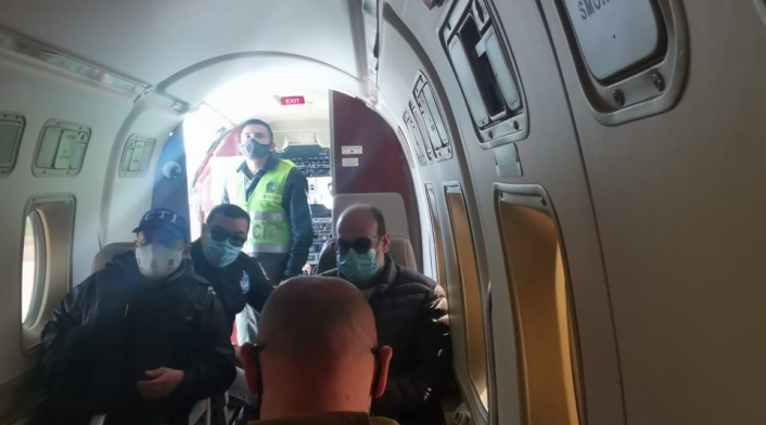 El traslado aéreo se realizó en las últimas horas