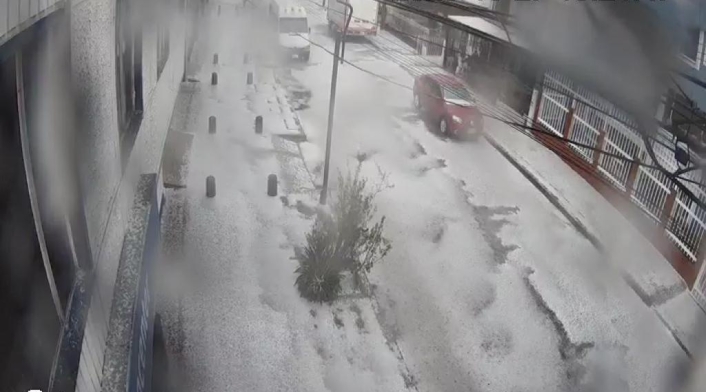Granizada en Bogotá