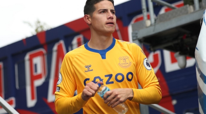 James Rodríguez, Everton