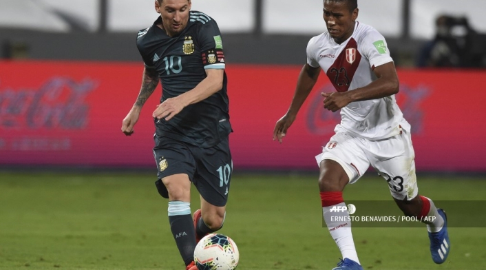 Selección de Argentina - Selección de Perú - Lionel Messi Selección de Argentina - Selección de Perú - Lionel Messi
