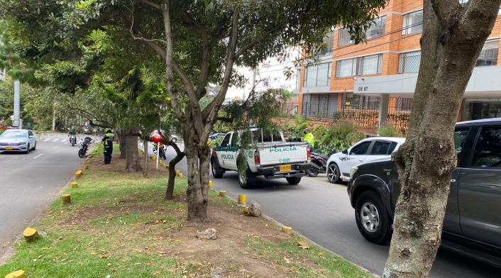 Se presentó un tiroteo en alrededores del Liceo Francés, al norte de Bogotá