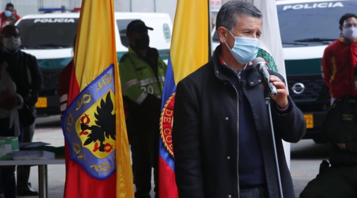 Hugo Acero, secretario de Seguridad de Bogotá