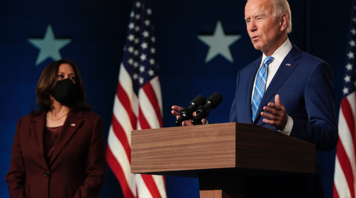 Candidato demócrata Joe Biden
