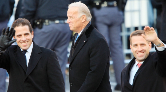 Hunter Biden, Joe Biden y Beau Biden