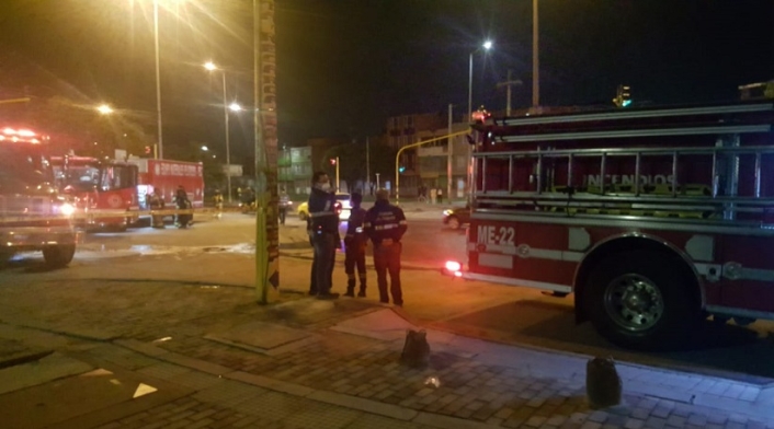 Explosión por químicos