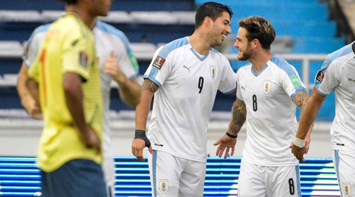 Colombia Vs. Uruguay