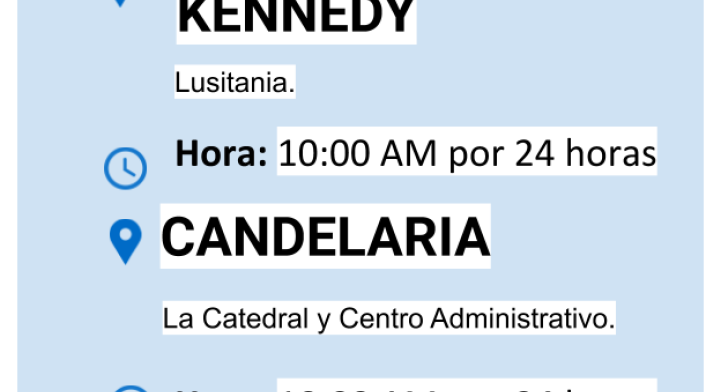 Cortes de agua para el jueves 26 de noviembre en Bogotá