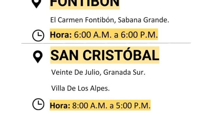 Cortes de luz para el viernes 6 de noviembre