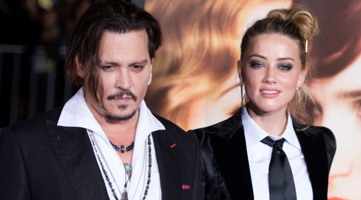 Johnny Depp y su exesposa Amber Heard envueltos en caso de violencia intrafamiliar