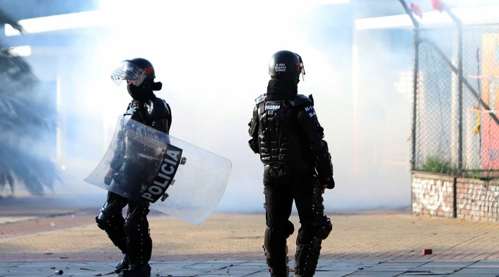Disturbios en la Universidad Nacional el sábado 21 de noviembre de 2020 Disturbios en la Universidad Nacional el sábado 21 de noviembre de 2020