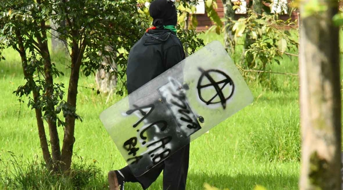 Protestas en Bogotá 21 de noviembre