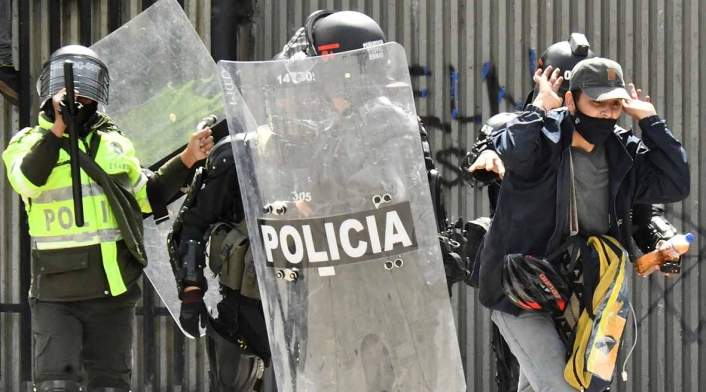 Protestas en Bogotá Protestas en Bogotá