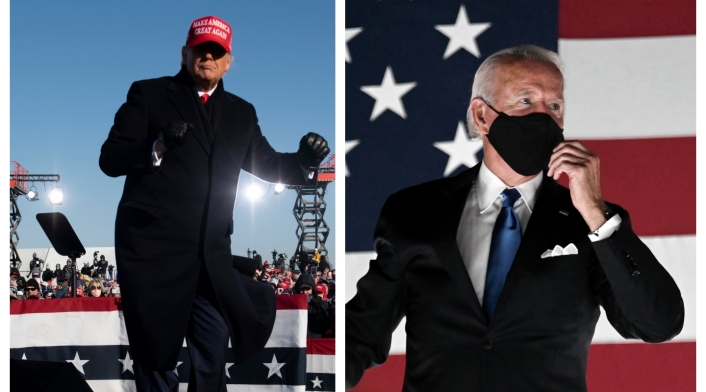Trump y Joe Biden Trump y Joe Biden