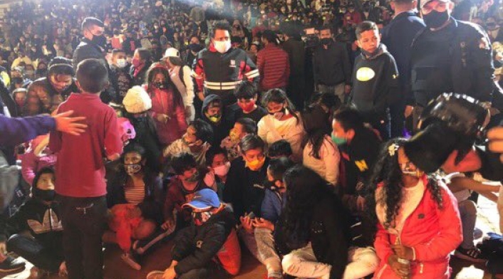 Inauguración de la temporada navideña en Bogotá