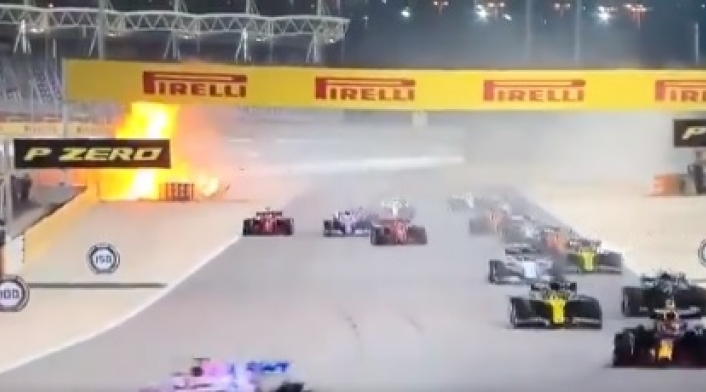 Accidente Fórmula 1