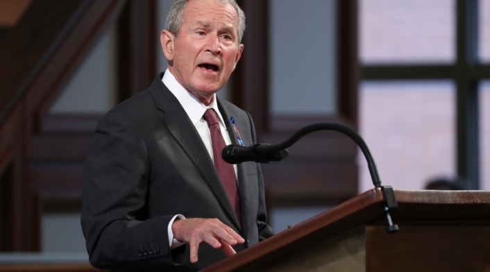 George W. Bush, expresidente de EE.UU. El exmandatario republicano felicitó a Joe Biden por su victoria en las urnas.