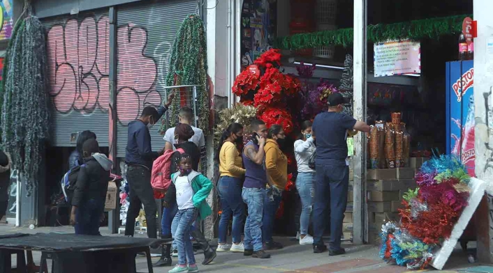 Aglomeraciones en San Victorino