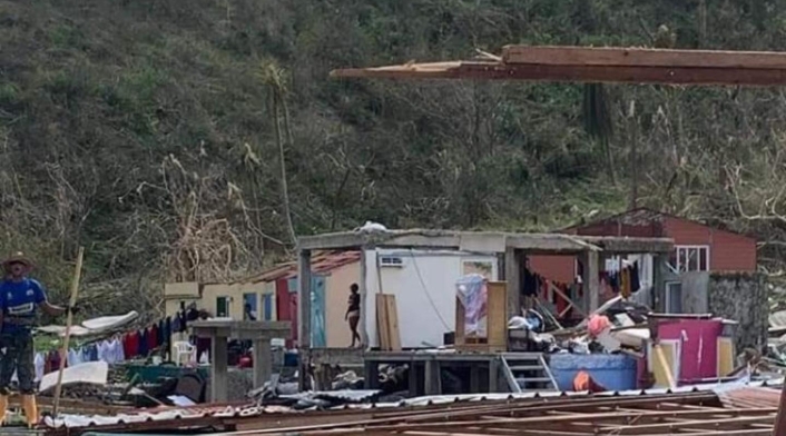 Providencia tras el paso del huracán Iota