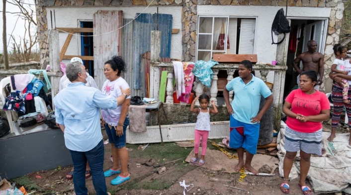 Providencia tras el paso del huracán Iota