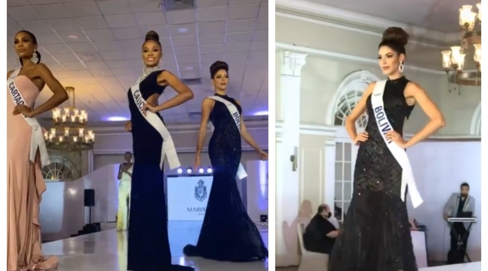 Desfile en traje de gala - Miss Universe Colombia