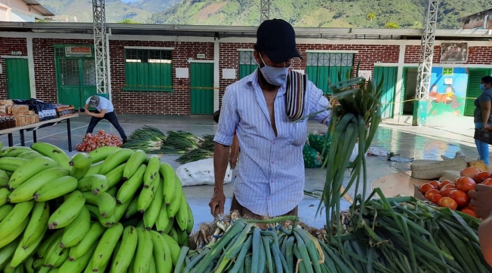 Mercados campesinos en Rioblanco