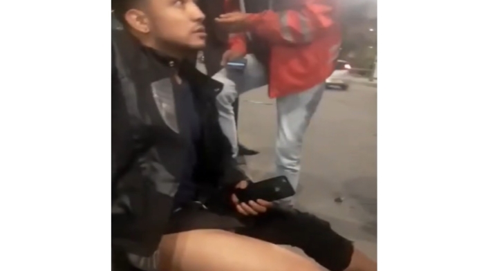 Motociclista arrollado por carro de alta gama en la calle 85