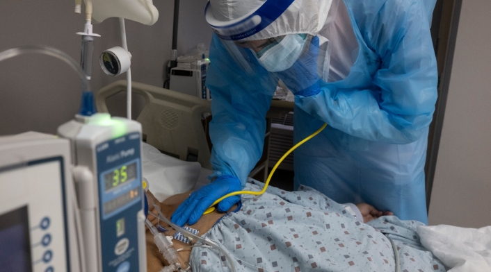 Pacientes contagiados de coronavirus