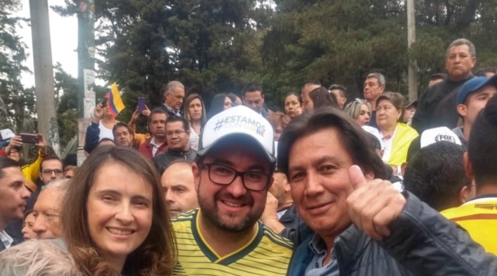 Paloma Valencia, Ciro Ramírez y Eduardo Pimentel Paloma Valencia, Ciro Ramírez y Eduardo Pimentel