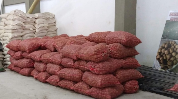 Venta de papa en el Tolima
