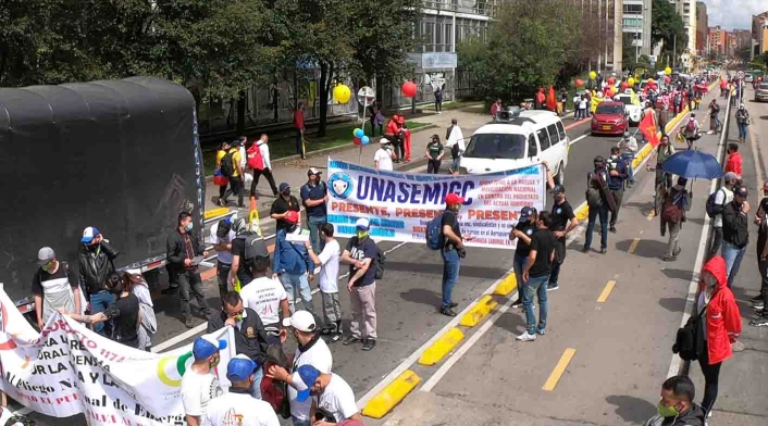 Protestas en Bogotá, 19 de noviembre de 2020