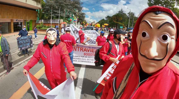 Protestas en Bogotá, 19 de noviembre de 2020