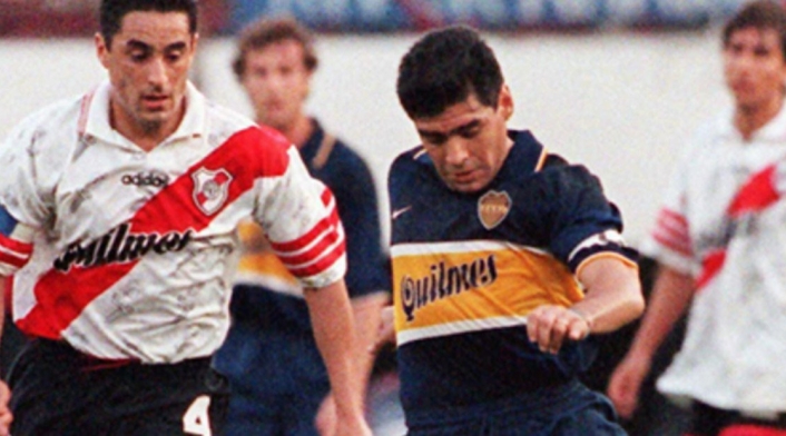 Diego Maradona, retiro vs River