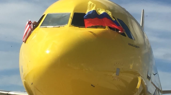 Vuelo inaugural de Spirit en Barranquilla