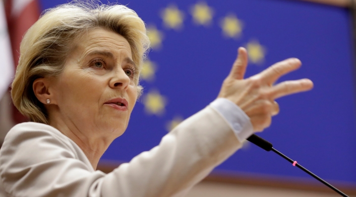 Ursula von der Leyen, presidenta de la Comisión Europea