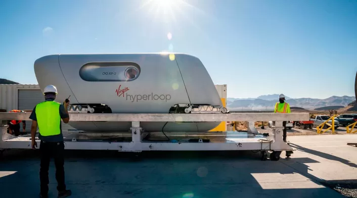 Virgin hyperloop en Dubai
