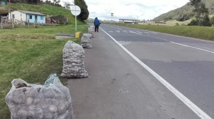 Venta, papa, Boyacá, crisis