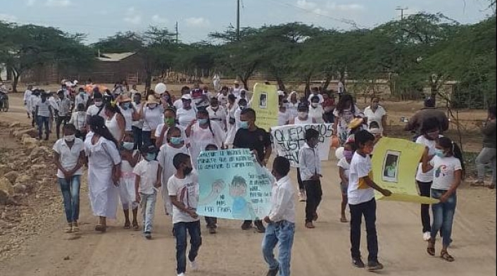 Repudio por asesinato de niña indígena