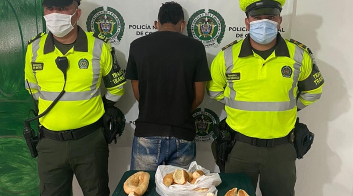 La Policía capturó al menor en una carretera del Atlántico.