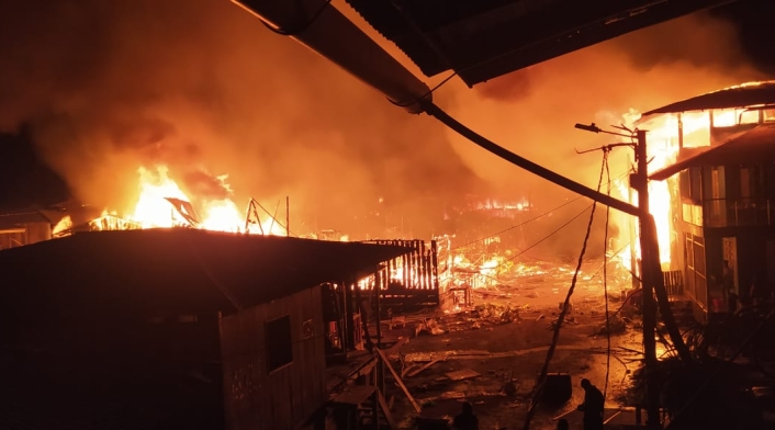 Incendio en Riosucio, Chocó