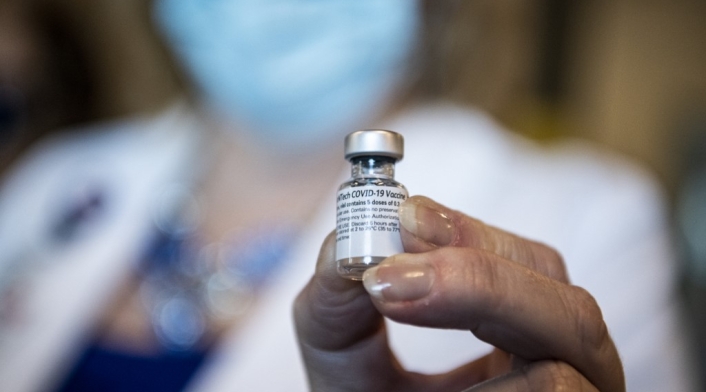 Vacuna Pfizer-BioNtech contra la covid-19.