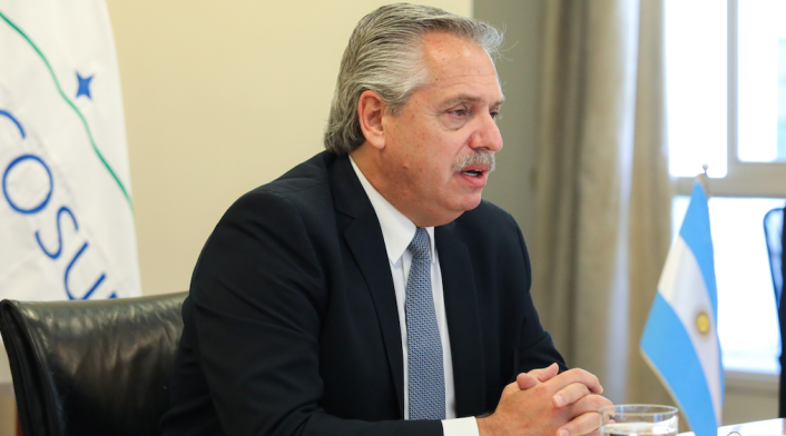 Alberto Fernández, presidente de Argentina