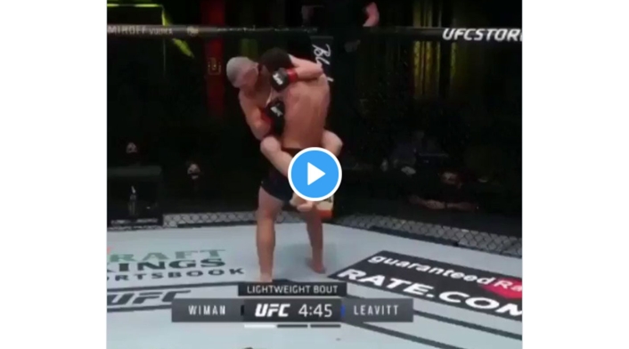 Brutal nocaut en UFC en Jordan Leavitt Vs. Matt Wiman