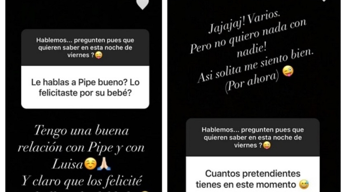 Jessica Cediel - Historias en Instagram