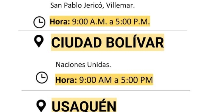 Cortes de luz para el viernes 11 de diciembre en Bogotá