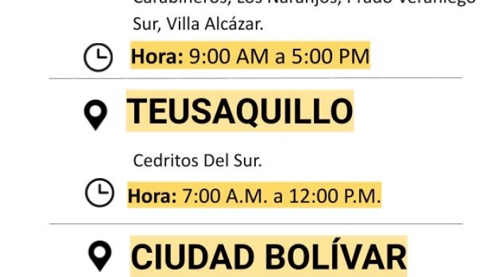 Cortes de luz para el viernes 18 de diciembre en Bogotá
