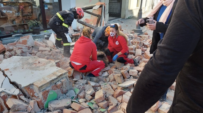 Terremoto en Croacia